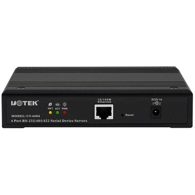 4 Ports RS-232/485/422 Serial Device Server to 10/100M TCP/IP industrial ethernet to serial 232/485 port converter